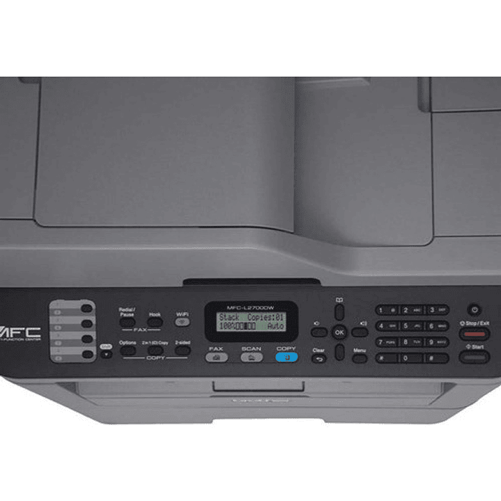 Impresora Multifuncional Láser Brother Mfc-l2700dw 2