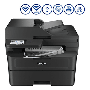 Brother Mfc-l2880dw Multifuncional Láser Mono Con Dúplex Negro