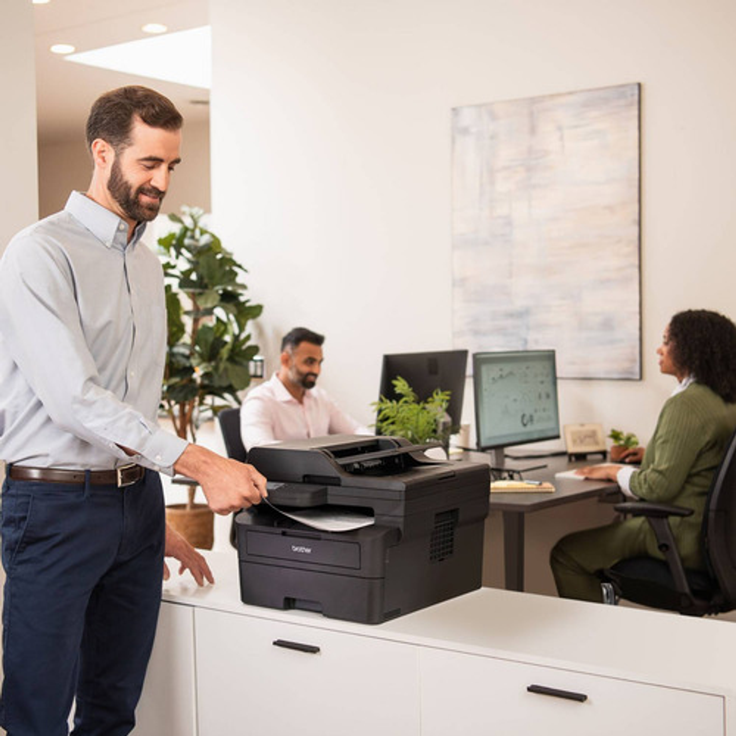 Brother Mfc-l2880dw Multifuncional Láser Mono Con Dúplex Negro 3