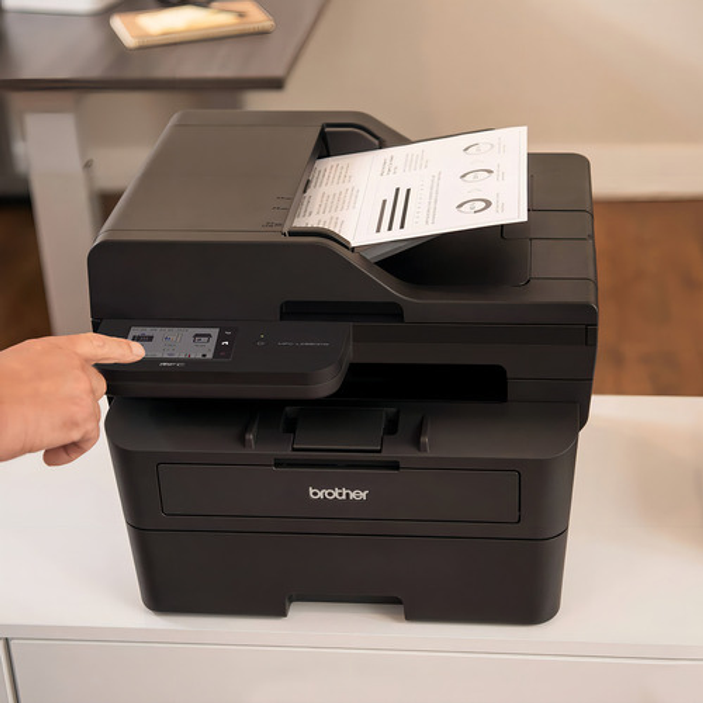 Brother Mfc-l2880dw Multifuncional Láser Mono Con Dúplex Negro 4