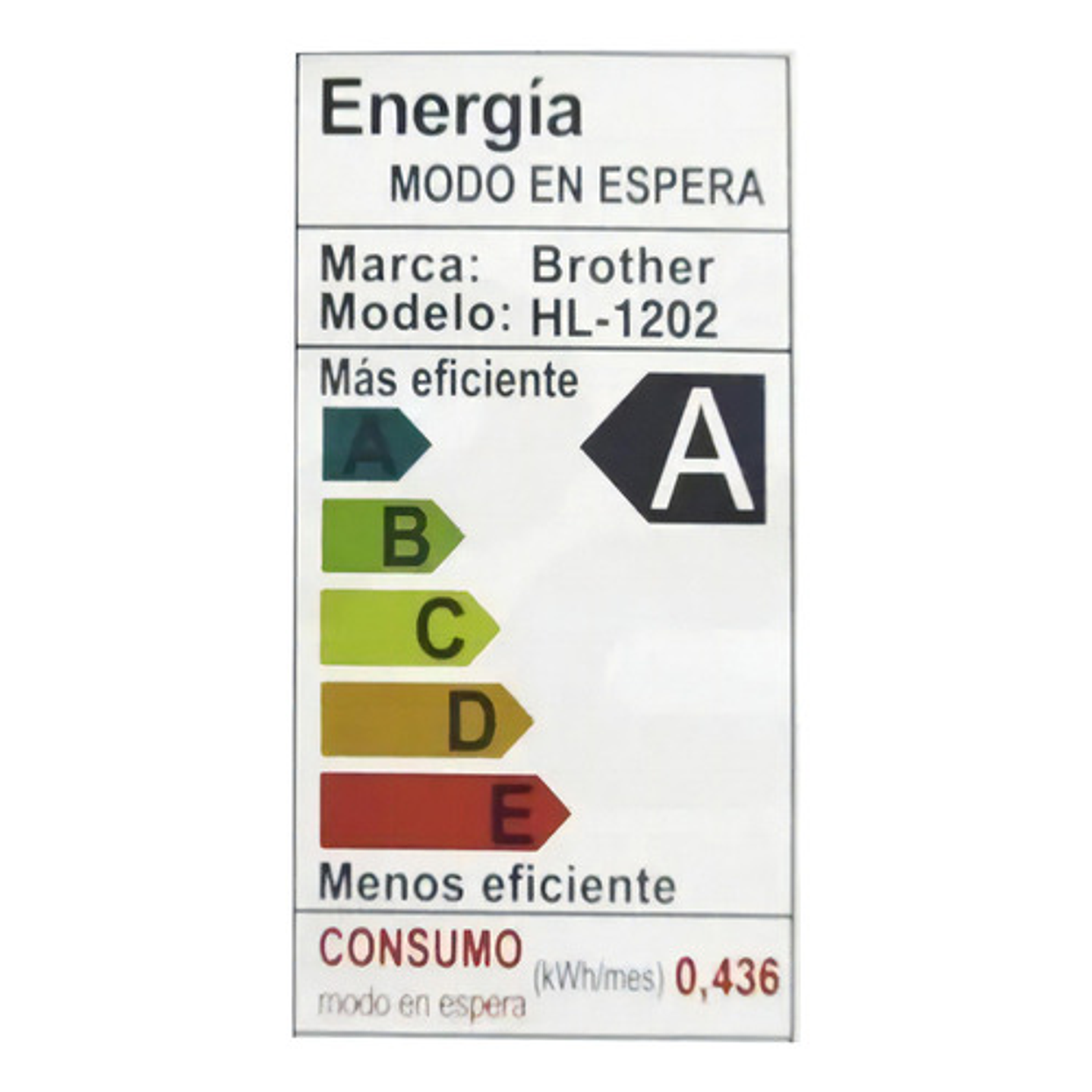 Impresora Láser Brother Hl-1202 Negro/blanco 4