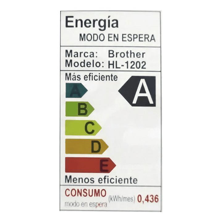 Impresora Láser Brother Hl-1202 Negro/blanco 4