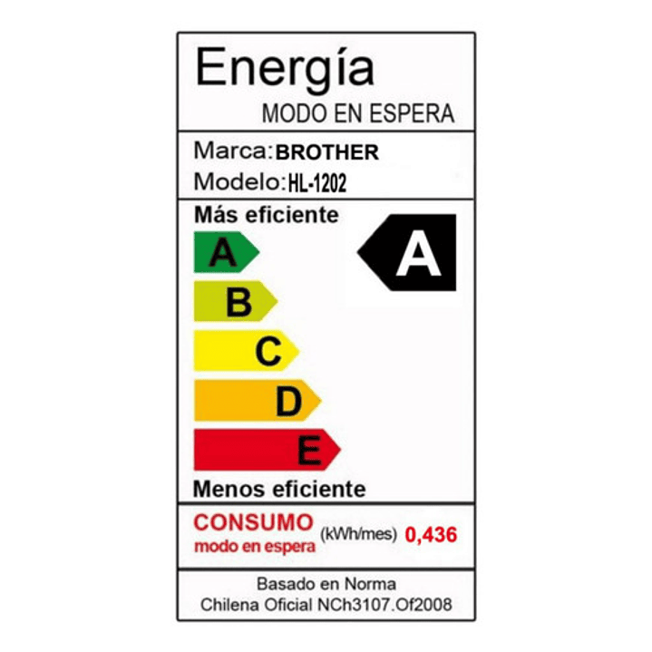 Impresora Láser Brother Hl-1202 Negro/blanco 7