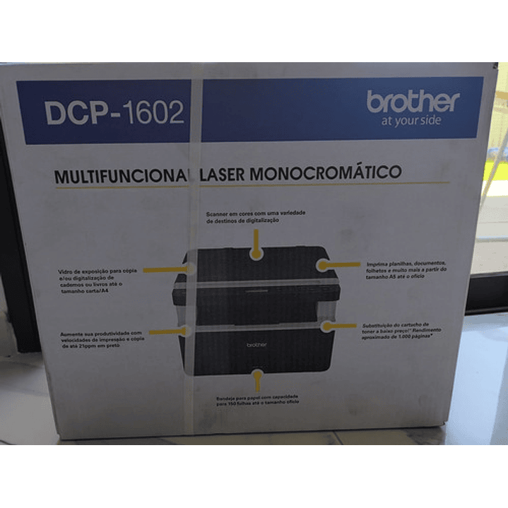 Brother Dcp-1602 Impresora Multifunción Láser Monocromática Negro 9