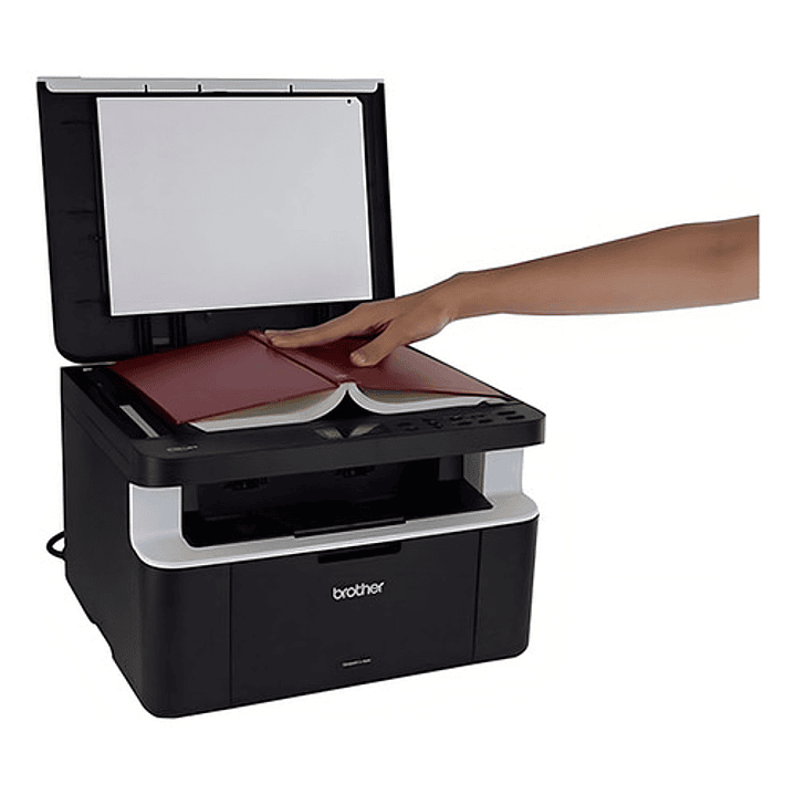 Impresora Multifunción Monocromática Brother Laser Dcp-1602 Negro 2