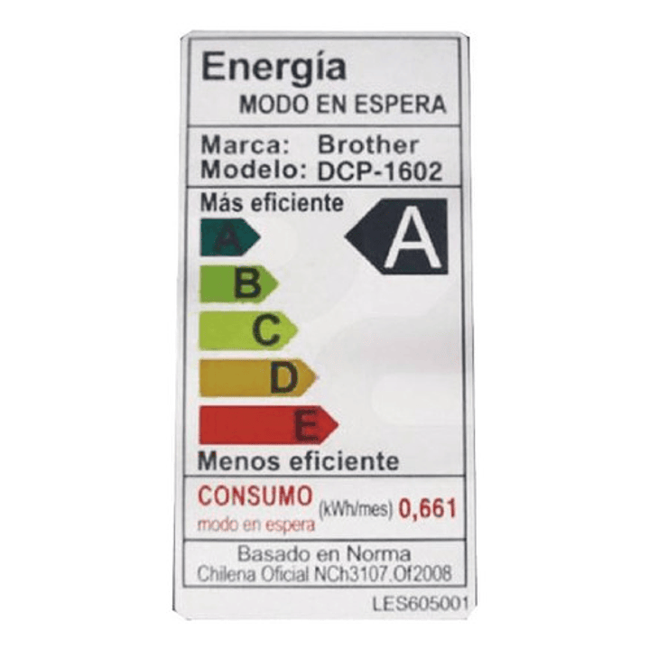 Impresora Multifunción Monocromática Brother Laser Dcp-1602 Negro 4