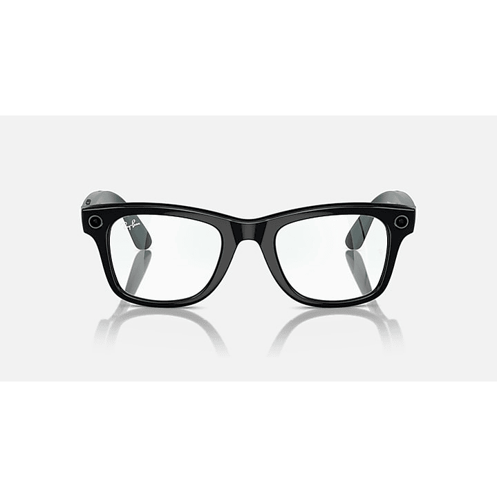 Lentes Rayban Meta Wayfarer RW4008  - Shiny Black -  Clear 1