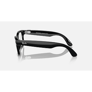Lentes Rayban Meta Wayfarer RW4008  - Shiny Black -  Clear