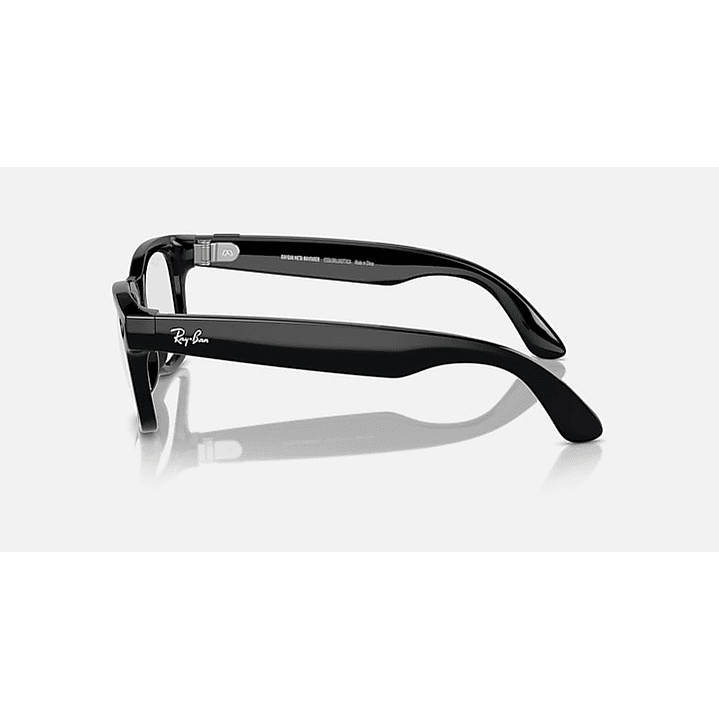 Lentes Rayban Meta Wayfarer RW4008  - Shiny Black -  Clear 2