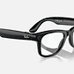 Lentes Rayban Meta Wayfarer RW4008  - Shiny Black -  Clear - Miniatura 5