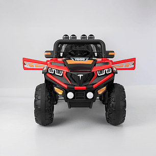 JEEP ELÉCTRICO TODOTERRENO INFANTIL ROJO