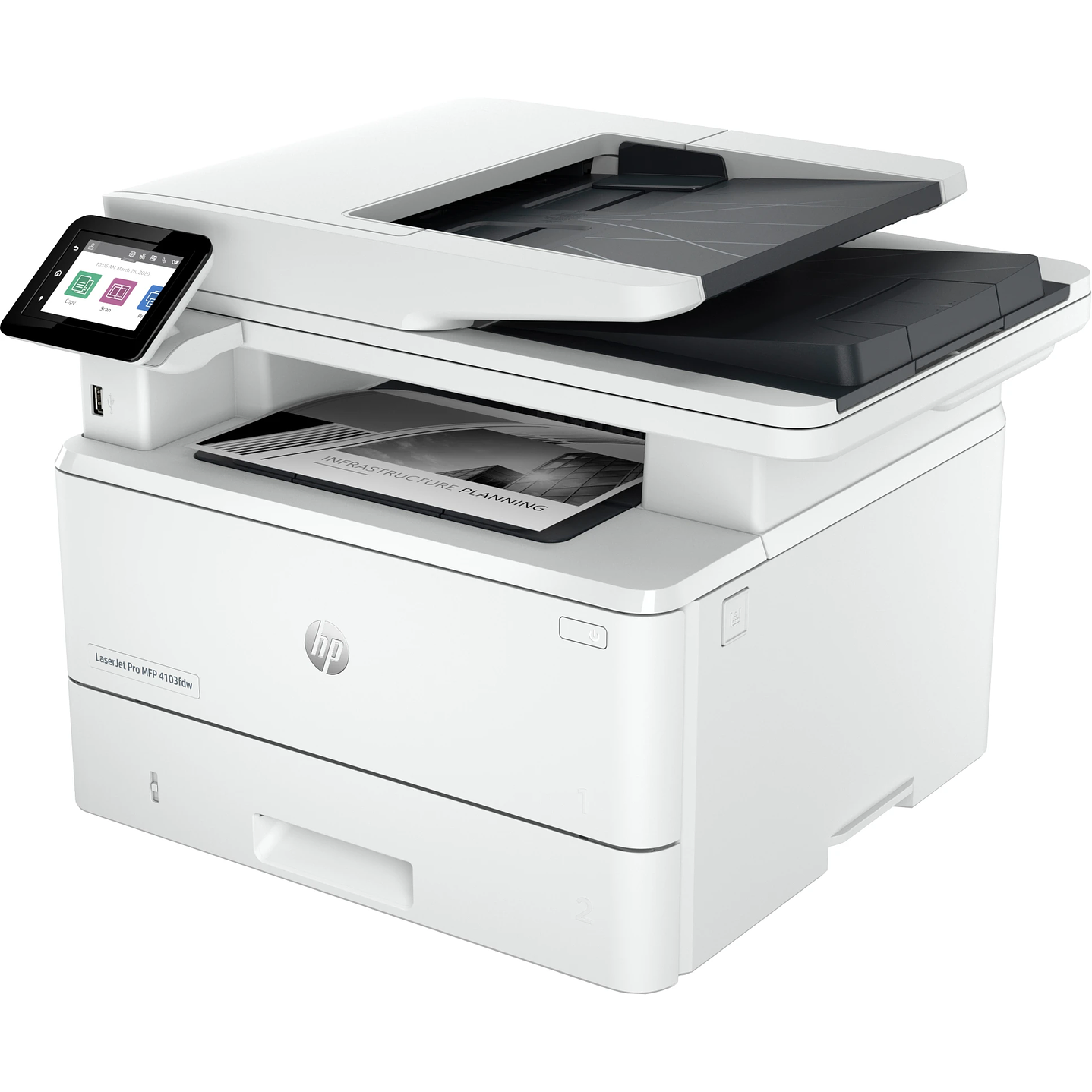 Impresora Multifuncional HP LaserJet Pro MFP 4103fdw 2