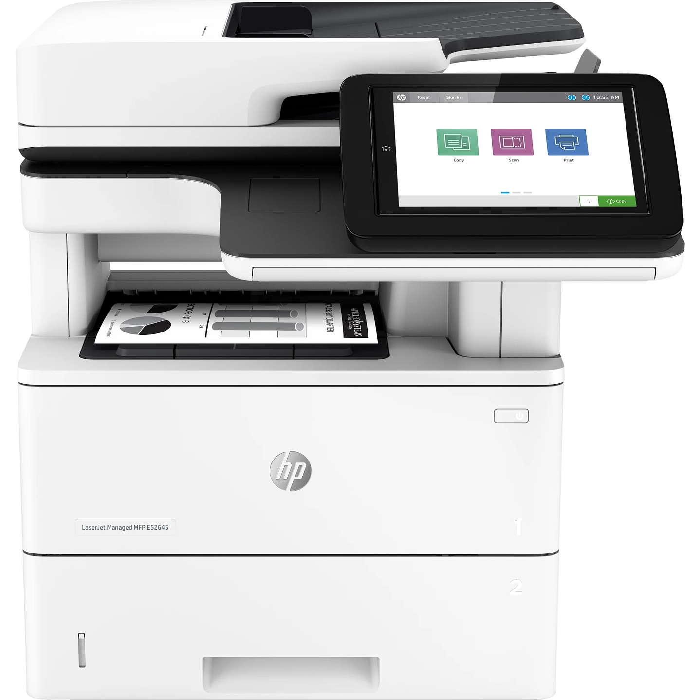 Impresora Multifuncional HP LaserJet Managed MFP E52645dn 1