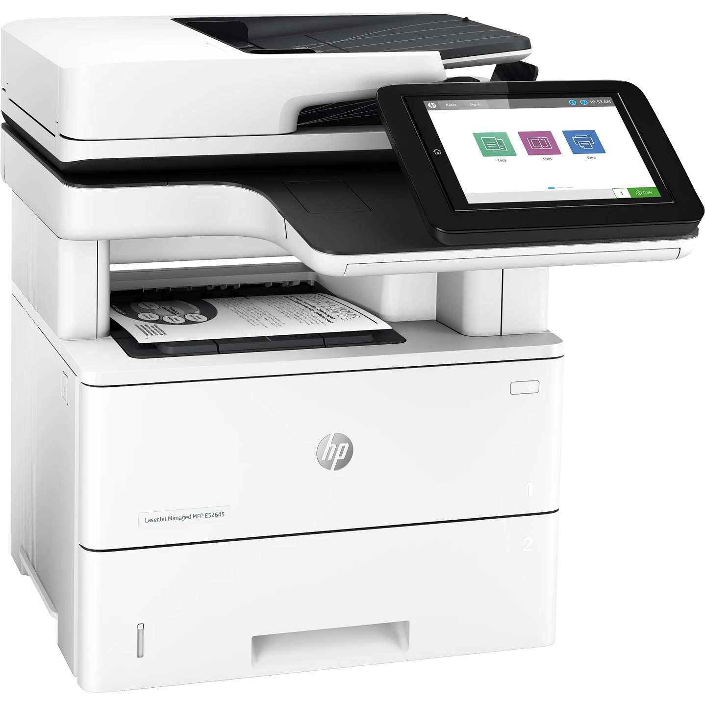 Impresora Multifuncional HP LaserJet Managed MFP E52645dn 4