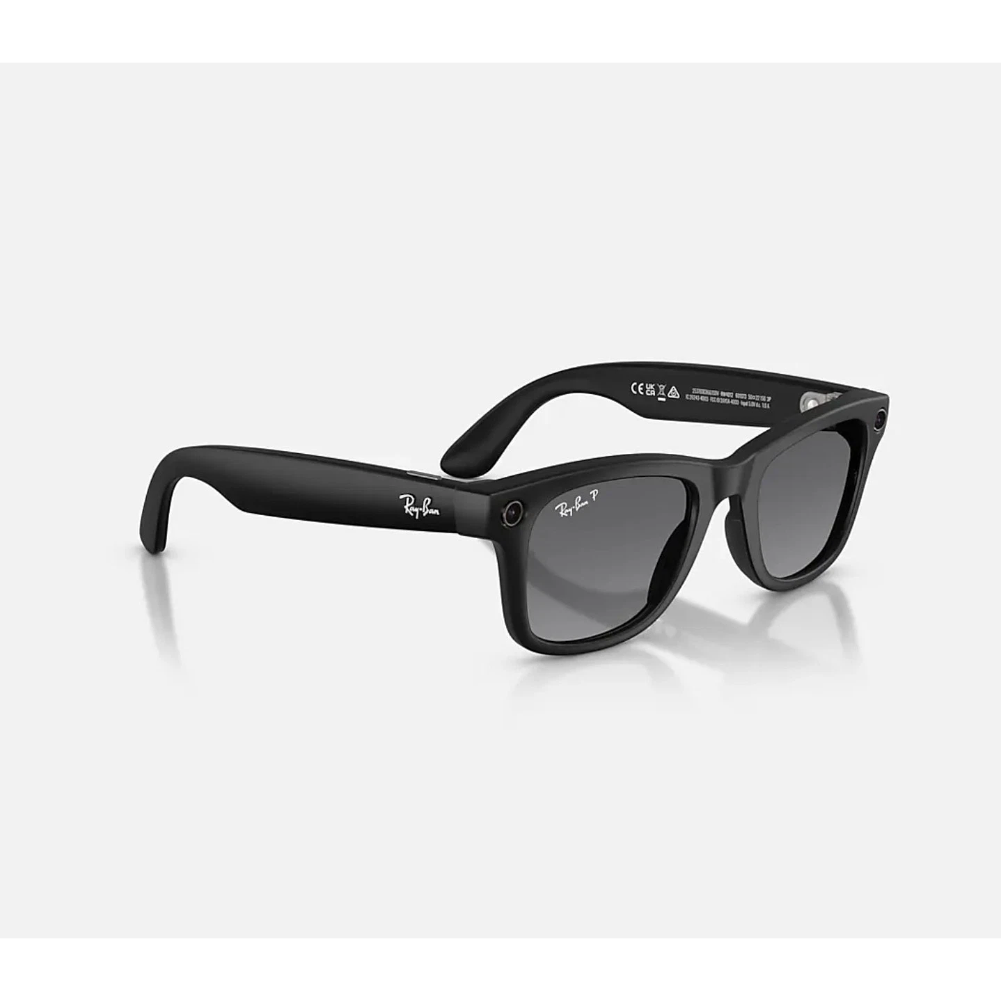 OPEN BOX! Ray-Ban Meta (Gen 2) Wayfarer RW4012- Color Matte Black - Polar Gradient Graphite 3