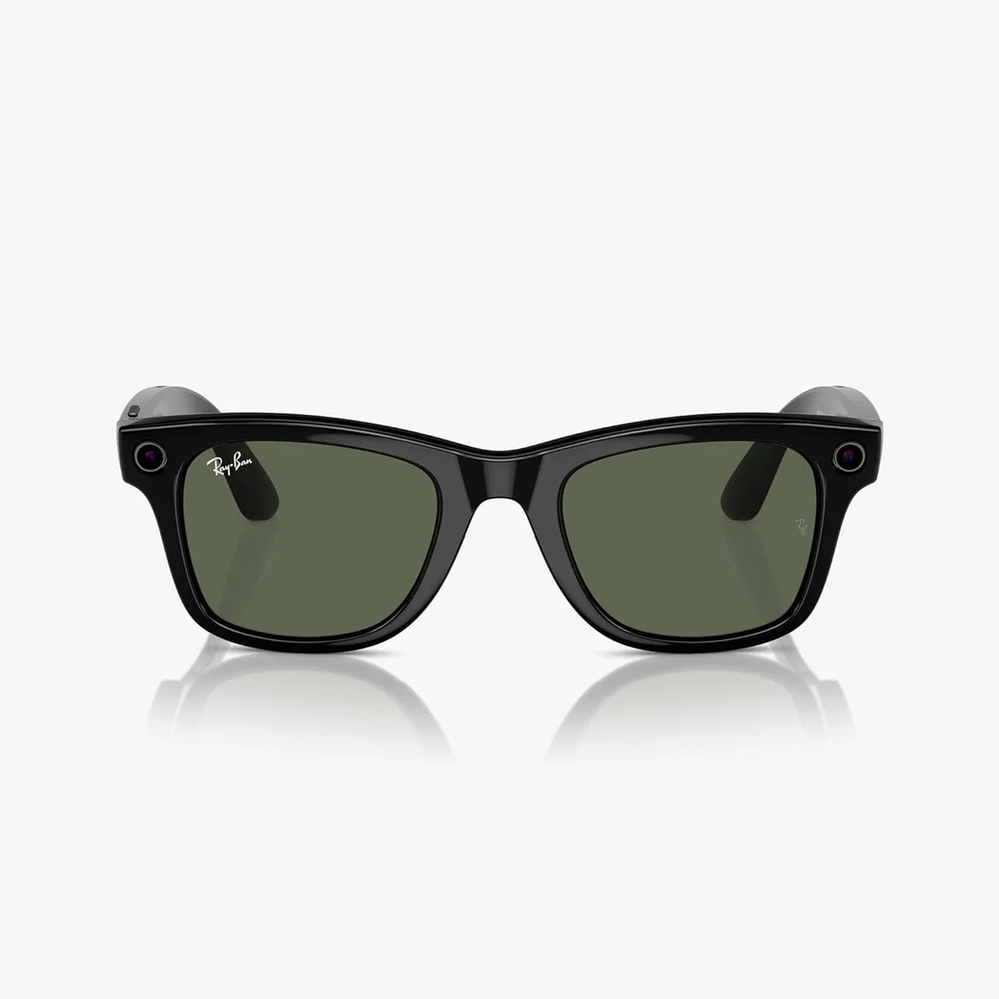 Ray-Ban Meta (Gen 2) Wayfarer L RW4012 - Color Shiny Black - G15 Green 1