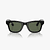 Ray-Ban Meta (Gen 2) Wayfarer L RW4012 - Color Shiny Black - G15 Green