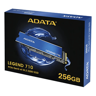 DISCO SSD 256GB ADATA LEGEND 710 GEN3 X4 M.2 NVME 2280