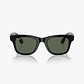OPEN BOX! Ray-Ban Meta (Gen 2) Wayfarer RW4012 - Color Shiny Black - G15 Green - Miniatura 1