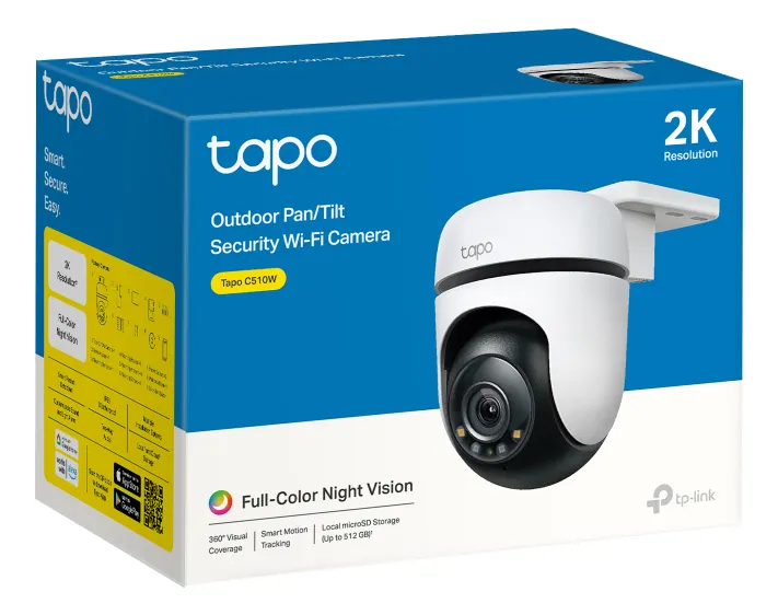Camara De Seguridad Wifi Tp-link Tapo C510w 3mp Exterior 2k 2.4ghz