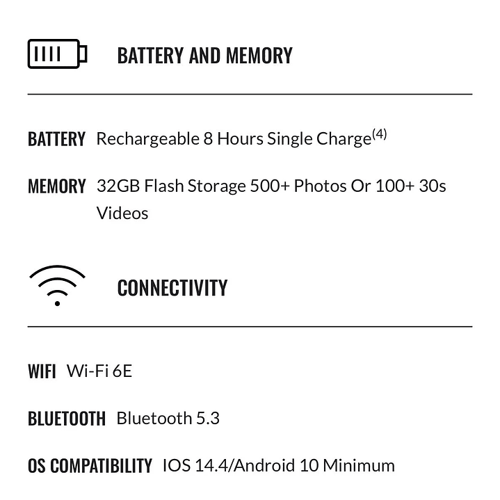 Ray-Ban Meta (Gen 2) Wayfarer RW4012 - Color Shiny Black - G15 Green - Talla S 8