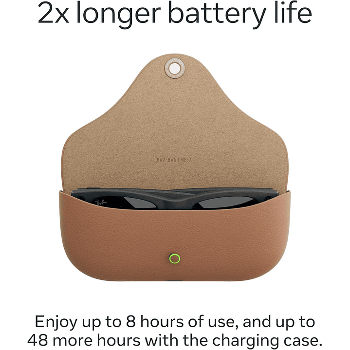 Ray-Ban Meta (Gen 2) Wayfarer RW4012 - Color Shiny Black - Transitions Grey - Talla S 4