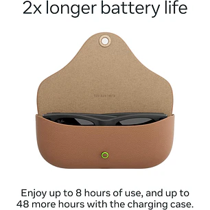 Ray-Ban Meta (Gen 2) Wayfarer RW4012 - Color Shiny Black - Transitions Graph. Green - Talla S