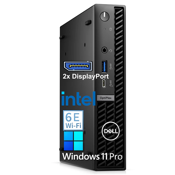 PC Slim Dell Pro QCS1250 Intel Core Ultra 7 265 16GB RAM 512GB SSD W11P 3