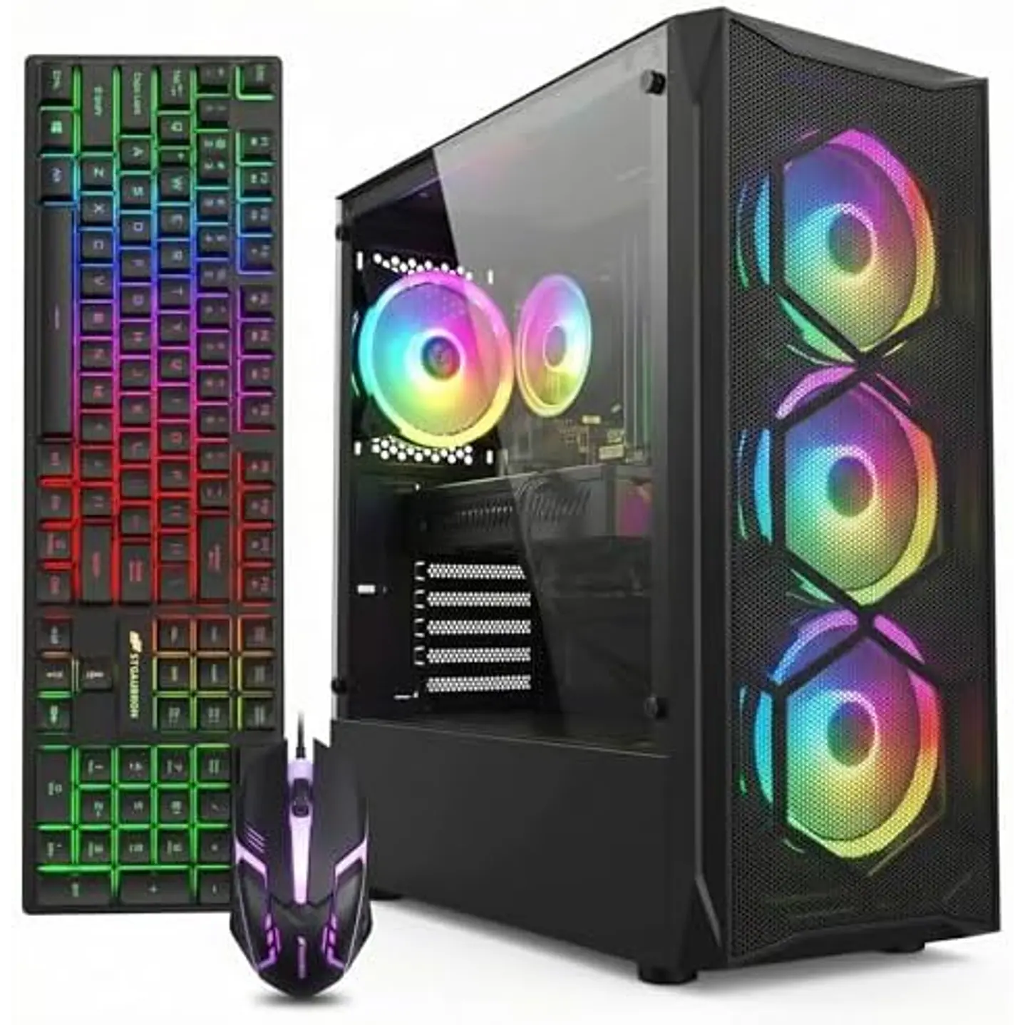 PC Gamer AMD Ryzen 5 5600GT 16GB RAM 500GB NVMe ARGB - Desktop Gaming 1
