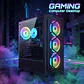PC Gamer AMD Ryzen 5 5600GT 16GB RAM 500GB NVMe ARGB - Desktop Gaming - Miniatura 3
