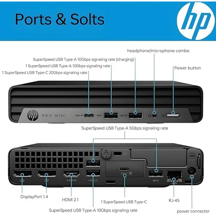 PC Slim Intel Core i5-14400 16GB 500GB NVMe WiFi - Computador Compacto Empresarial 3