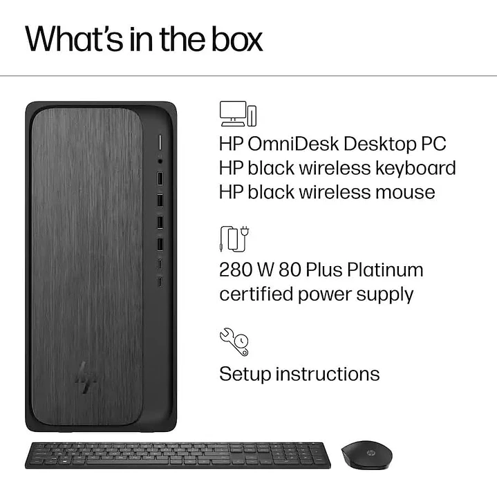 PC Torre Intel Core i5-14400 16GB 500GB NVMe WiFi - Desktop Empresarial ESGAMING 1