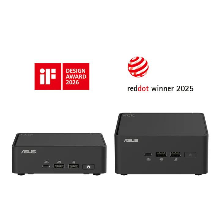 ASUS NUC 15 Pro Mini PC Barebone — Intel Core 7 240H, Wi-Fi 7, BT 5.4 1