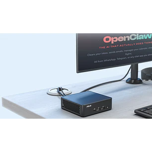 ASUS NUC 15 Pro Mini PC Barebone — Intel Core 7 240H, Wi-Fi 7, BT 5.4