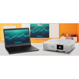 Epson PowerLite 118 Proyector 3LCD XGA 3800 Lúmenes — Presentaciones Empresariales