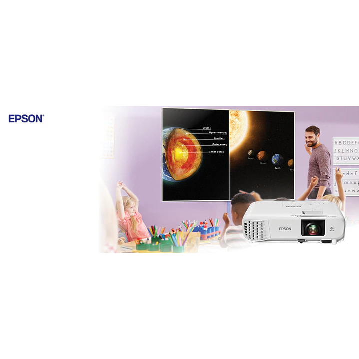 Epson PowerLite 118 Proyector 3LCD XGA 3800 Lúmenes — Presentaciones Empresariales 3