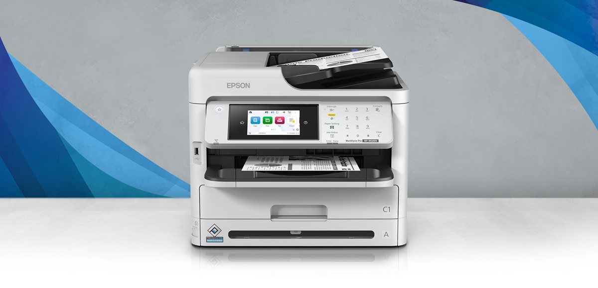 Multifuncional Blanco y Negro WorkForce Pro M5899 Epson A4