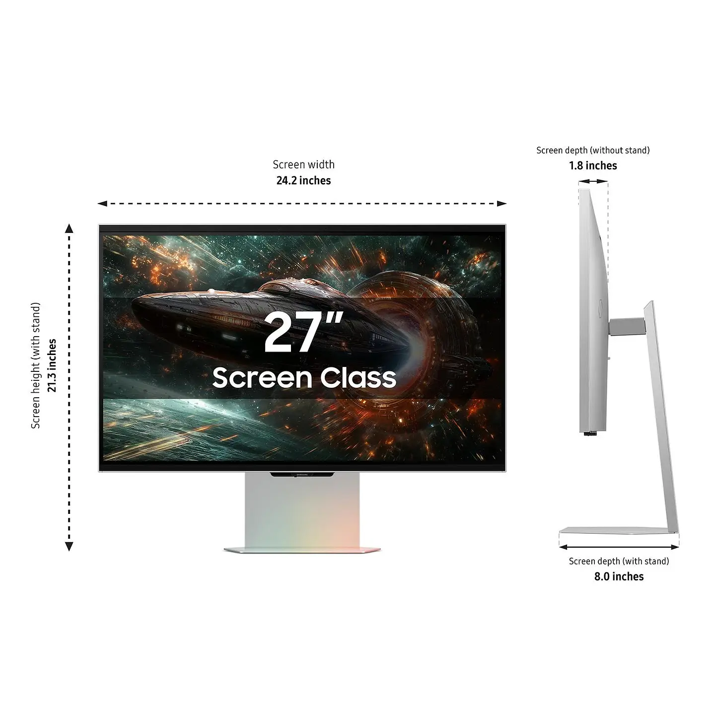 Monitor Samsung Odyssey 3D 27