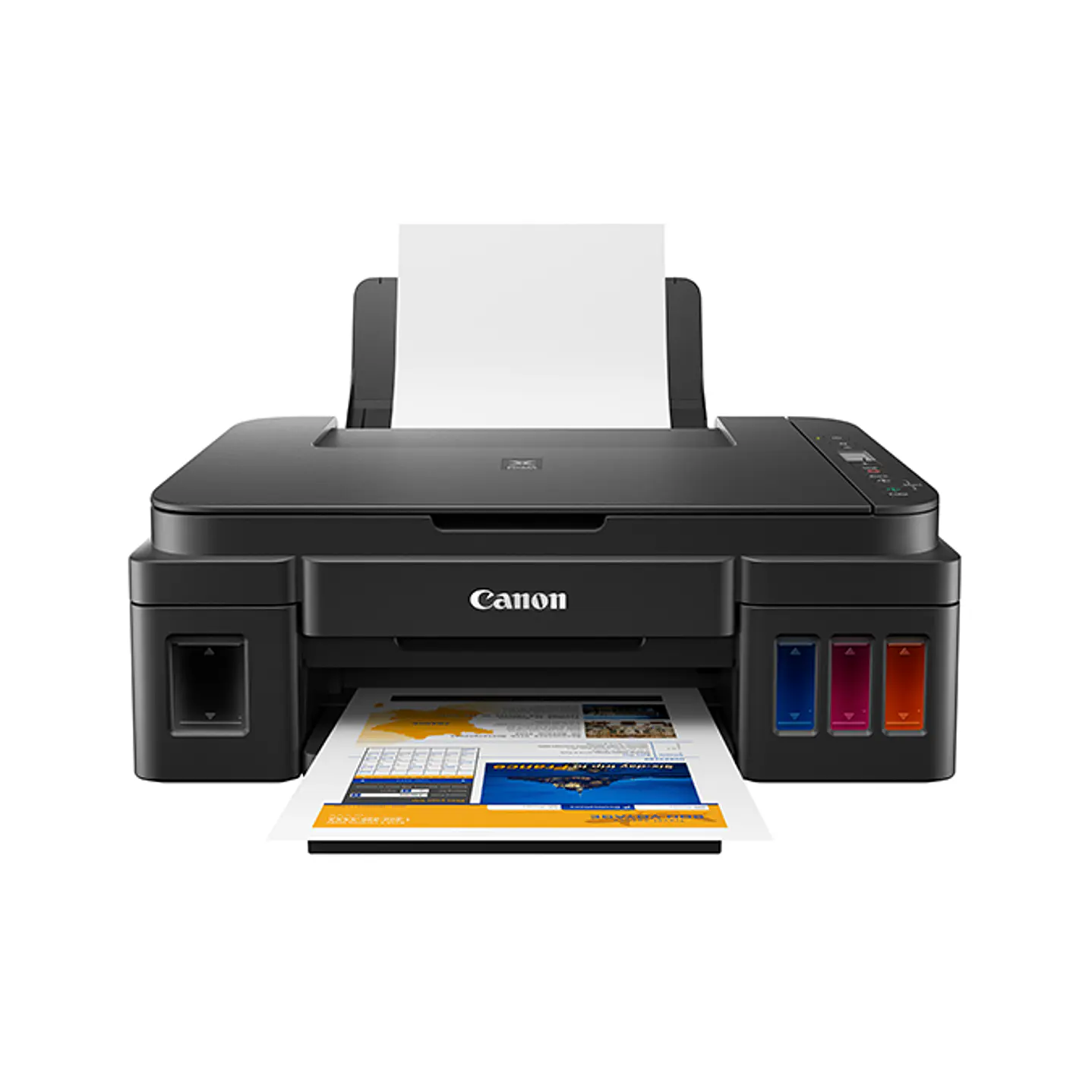 Impresora Multifuncional Canon PIXMA G2110 MegaTank Tinta Continua Color USB 2