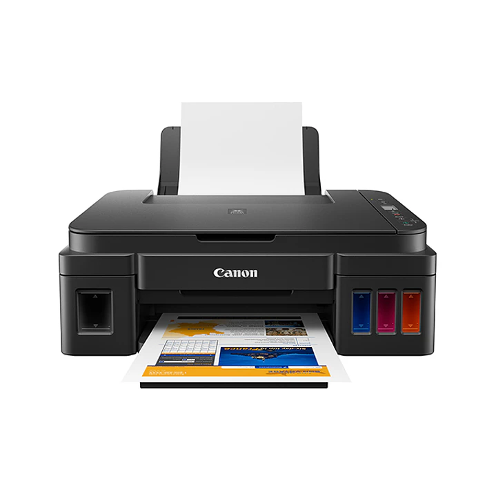 Impresora Multifuncional Canon PIXMA G2110 MegaTank Tinta Continua Color USB 2