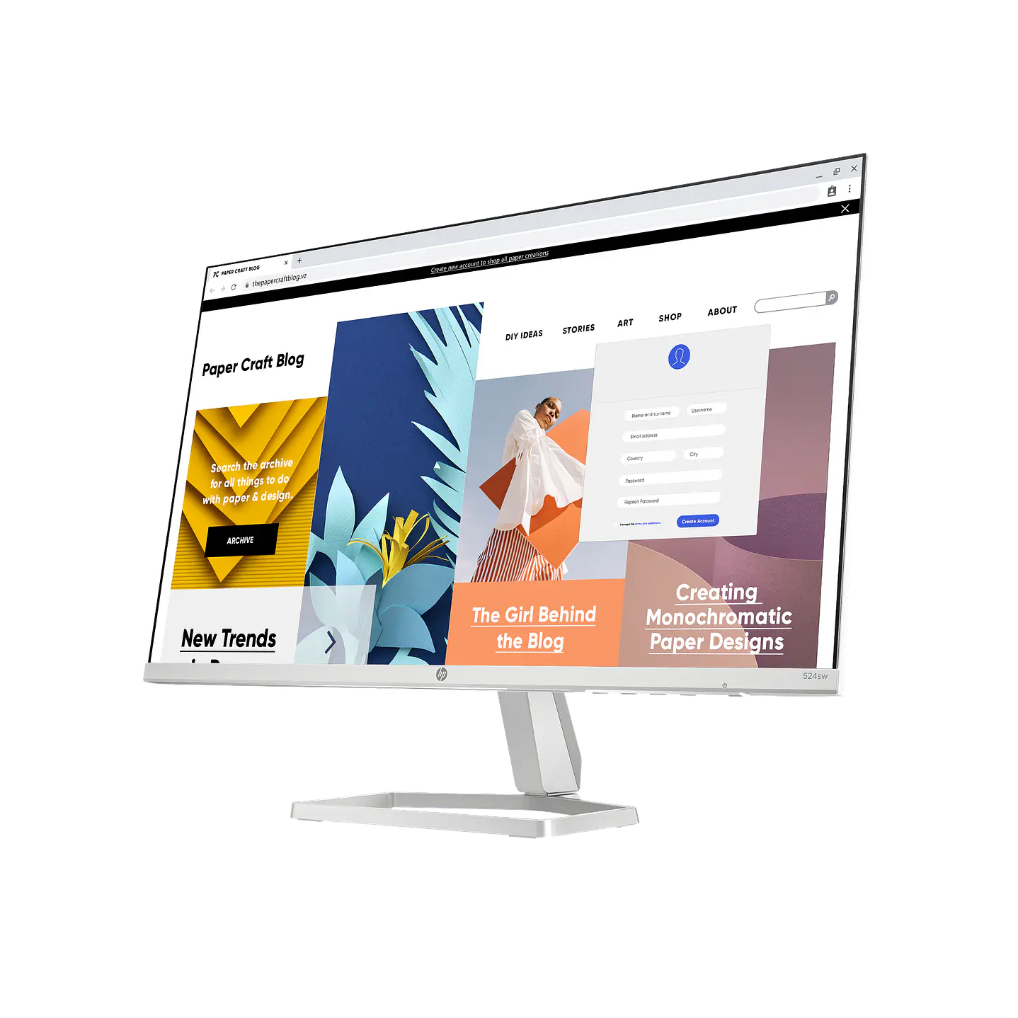 Monitor HP Series 5 524sw 23.8