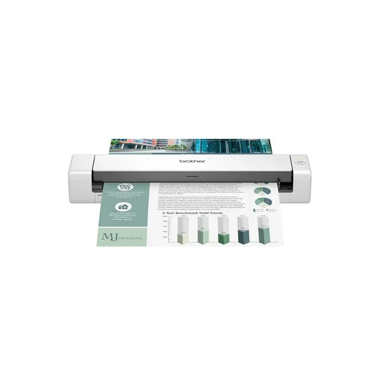 Escáner Portátil Brother DS-740D Dúplex USB 1