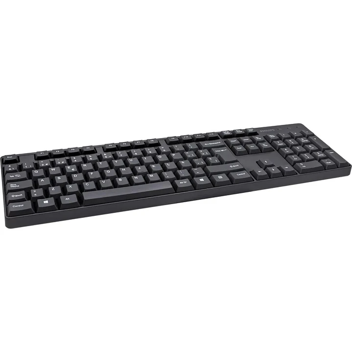 Teclado Alámbrico USB Philips SPK6254 Serie 200 Negro 2