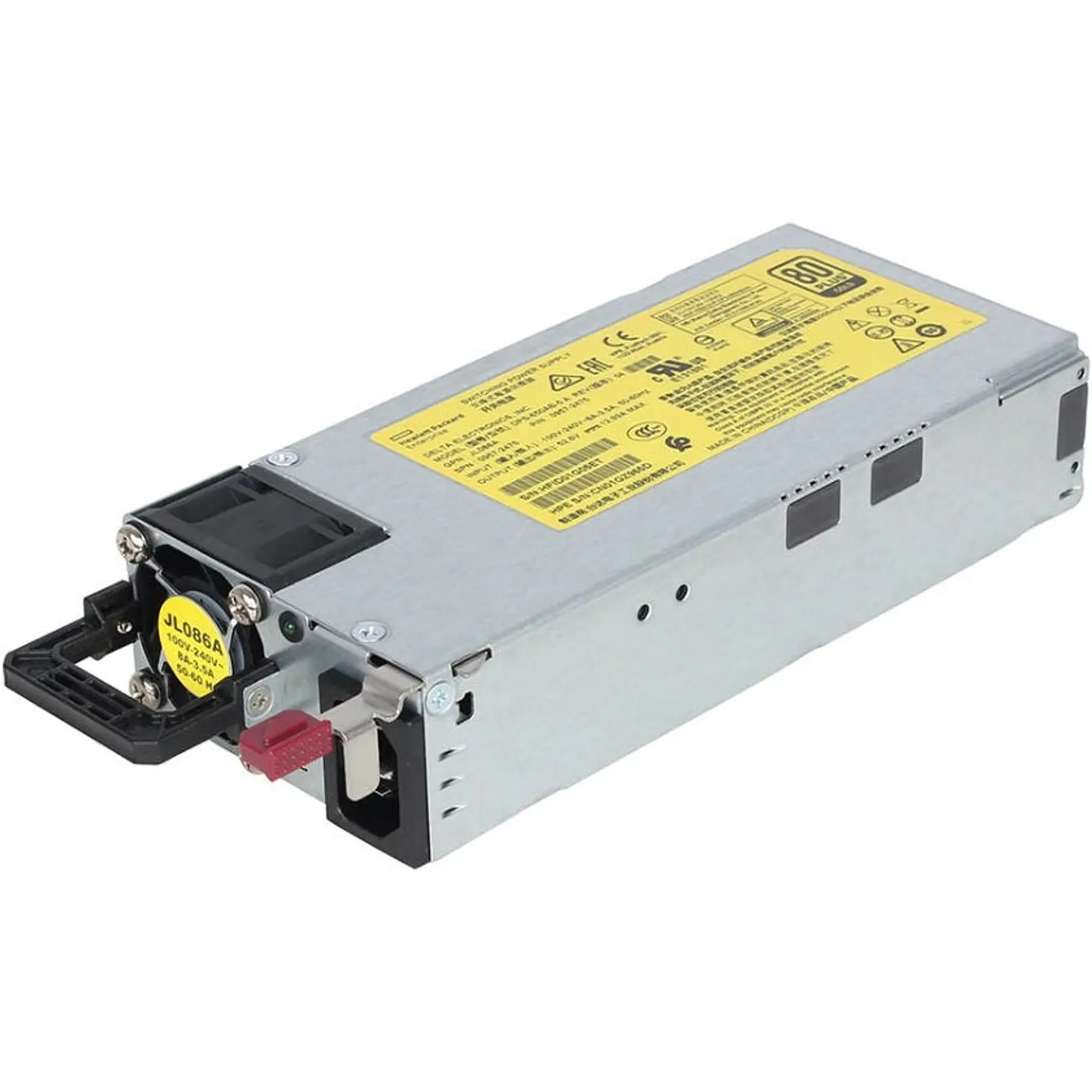 Fuente de Poder HPE Aruba X372 JL086A 54VDC 680W para Switches PoE 2