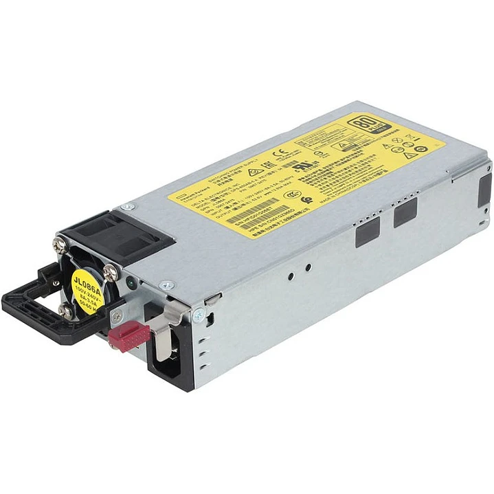 Fuente de Poder HPE Aruba X372 JL086A 54VDC 680W para Switches PoE 2