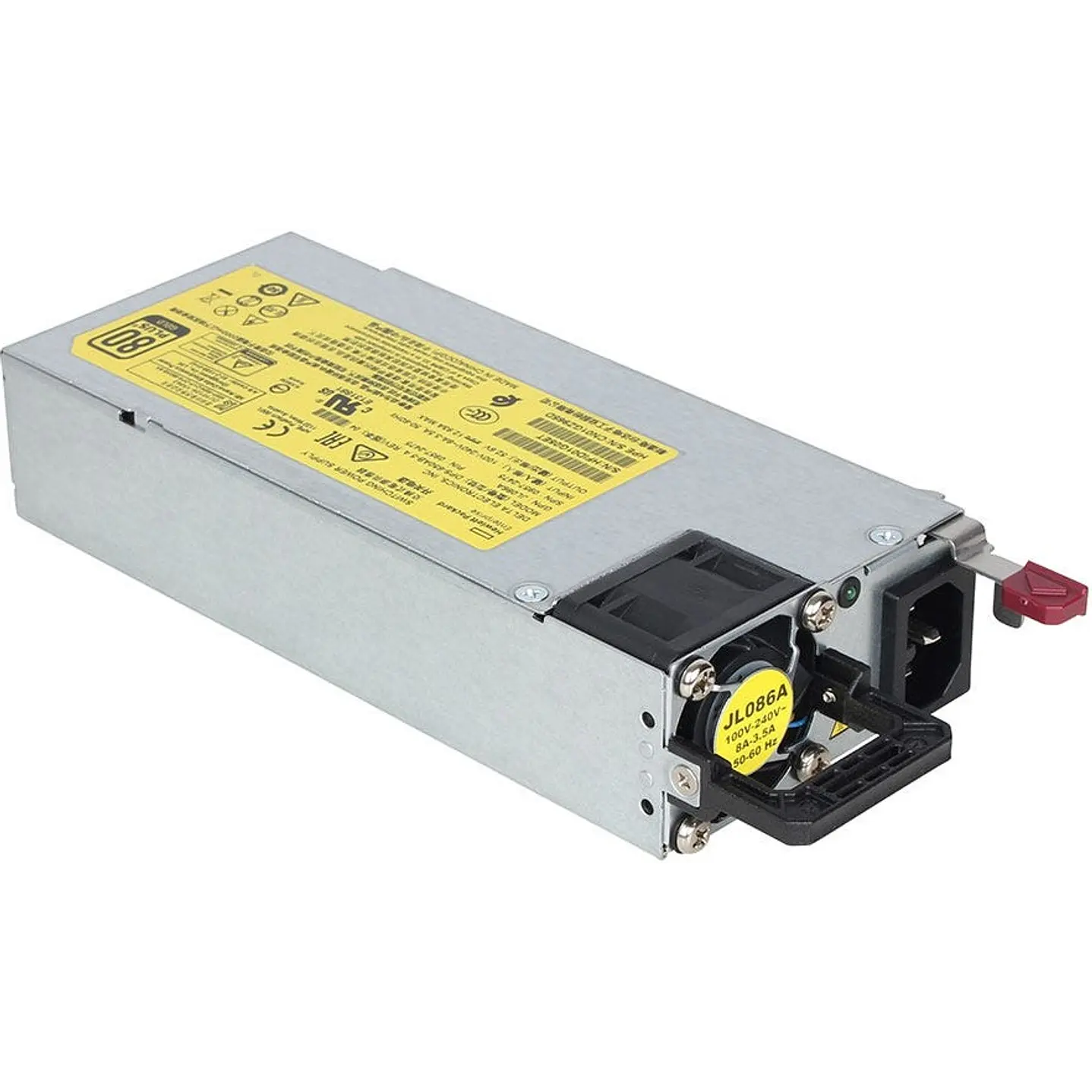 Fuente de Poder HPE Aruba X372 JL086A 54VDC 680W para Switches PoE 3