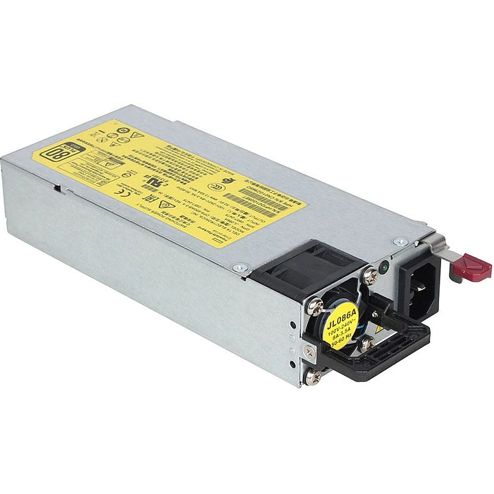 Fuente de Poder HPE Aruba X372 JL086A 54VDC 680W para Switches PoE 3