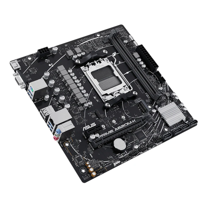 Placa Madre ASUS Prime A620M-K AM5 DDR5 Micro ATX HDMI M.2 5