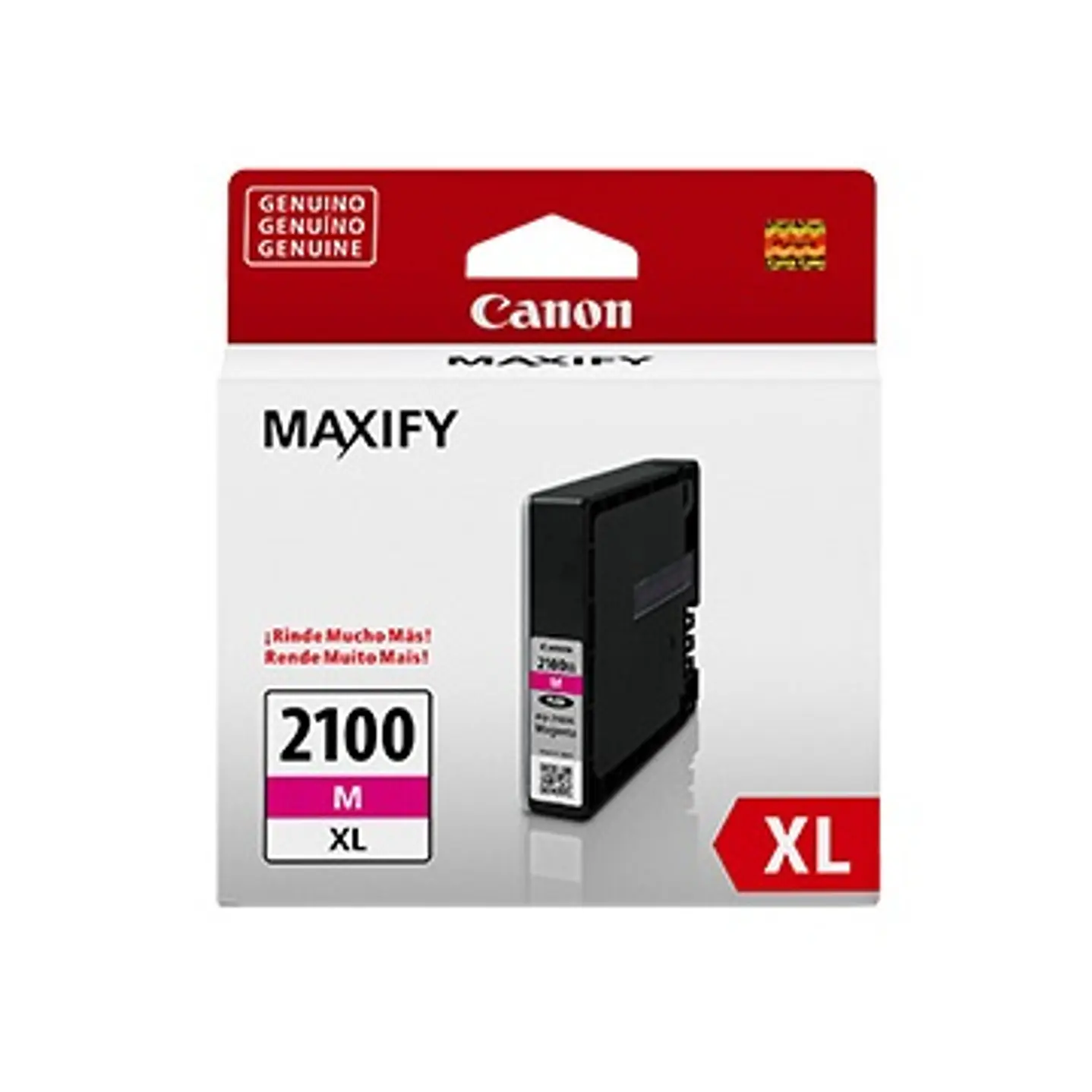 Cartucho de Tinta Canon PGI-2100XL Magenta Original Maxify MB5310 / MB5410 1