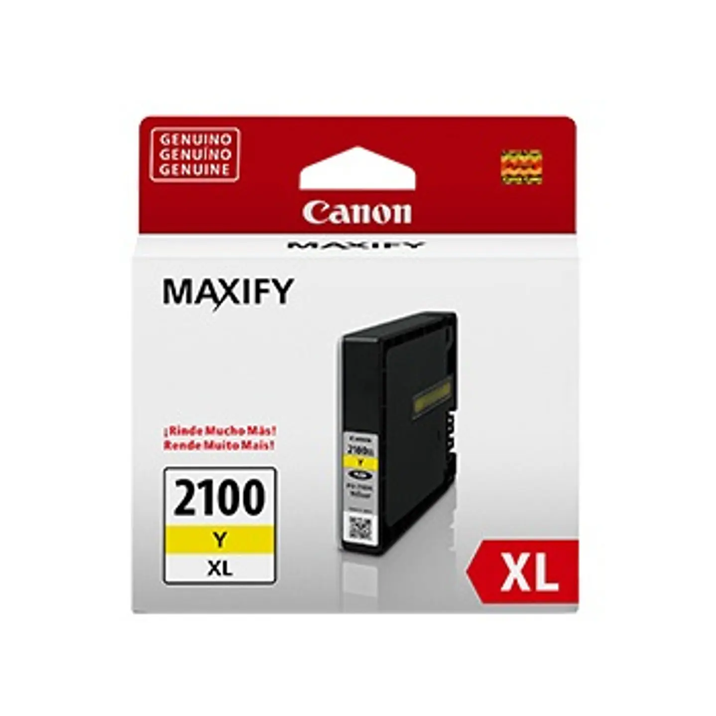 Cartucho de Tinta Canon PGI-2100XL Amarillo Original Maxify MB5310 / MB5410 1